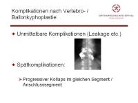 Abbildung 15: Wirbels�ule - Operation