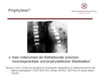 Abbildung 21: Wirbels�ule - Operation
