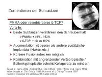 Abbildung 31: Wirbels�ule - Operation