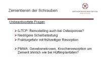 Abbildung 32: Wirbels�ule - Operation