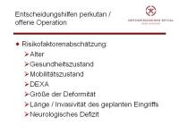 Abbildung 39: Wirbels�ule - Operation