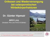 Abbildung 1: Wirbelk�rperfraktur