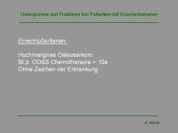 Abbildung 7: Knochentumor