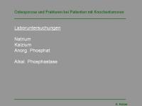 Abbildung 18: Knochentumor