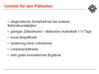 Abbildung 4: Knochenbiopsie