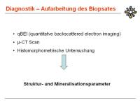Abbildung 17: Knochenbiopsie
