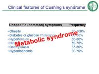 Abbildung 12: Cushing-Syndrom