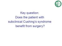 Abbildung 40: Cushing-Syndrom