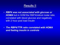 Abbildung 9: Retinol binding protein 4