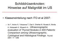 Abbildung 19: Schilddr�senknoten