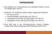 Abbildung 2: Diabetes mellitus - Osteoporose