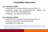 Abbildung 3: Diabetes mellitus - Osteoporose